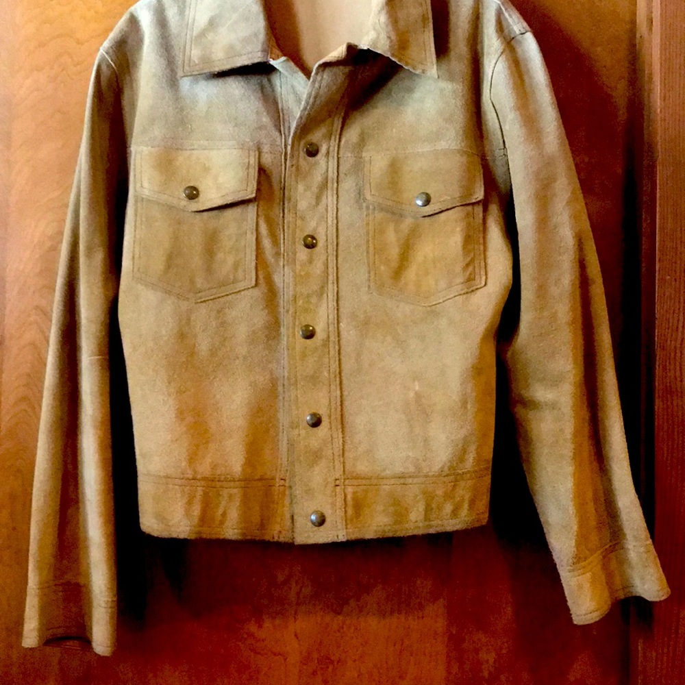 Vintage 1970’s reversible leather men’s jacket - Picture 3 of 8
